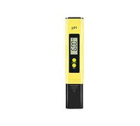 TETEOM Misuratore PH Misuratore PH 0,01 ad Alta precisione for Tester della qualità Acqua con intervallo di misurazione 0-14 Adatto alla Piscina Acquario(Yellow with Box)