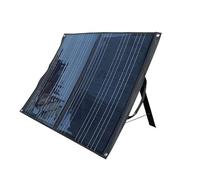 TETEOM Pannello Solare, Pannello Solare Pieghevole Pannello di Ricarica Portatile Esterno Pannello Solare 100W18V Borsa Pieghevole in Cristallo Singolo