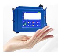 TETEOM Stampante Palmare Portatile, 12.7/25.4mm QR Bar Codice lotto Numero Logo Mini Stampante Stampante a getto d'inchiostro portatile Ufficio portatile(With 1 inks-25.4mm)