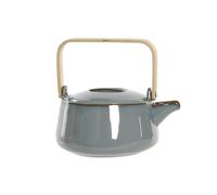 TETERA BAMBU PORCELANA 21X17X10 1L, GRIS