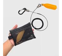 Tether compatto per pesci con meccanismo a sgancio rapido e galleggianti in schiuma di PVC per mantenere in vita il pescato fino al momento della lavorazione (3 metri)