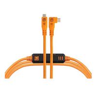 Tether Tools TetherPro Optima 10G - Cavo USB esclusivo per trasferimento dati, 4,6 m, ad angolo retto, colore: Arancione