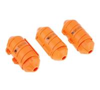 Tether Tools set di 3 capsule protettive JerkStopper Extension Lock per le estremità dei cavi allentate e i cavi USB