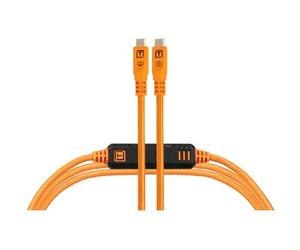 Tether Tools Strumenti TetherPro Optima 10G cavo dati USB-C a USB-C 4,6m arancione