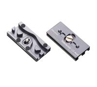 Tether Tools TetherBlock Arca Gray piastra per telecamera come supporto per cavi con scarico della trazione Arca-Swiss compatibilmente con le esigenze del cliente