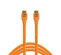 Tether Tools TetherPro cavo rete HDMI da 2.0 a HDMI 2.0 4.6m arancio alta visibilità