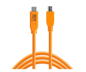 Tether Tools TetherPro da USB-C a 2.0 Mini-B 8-Pin 4,6m arancione