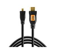 Tether Tools TetherPro Micro-HDMI to HDMI Cable with Ethernet Black 4.6m H2D15-BLK