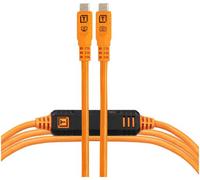 Tether Tools TetherPro Optima 10G - Cavo USB esclusivo per trasferimento dati, 4,6 m, colore: Arancione