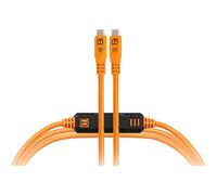 Tether Tools Cavo dati TetherPro Optima 10G con TetherBoost USB-C 3 m (arancione)