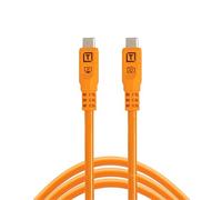 Tether Tools TetherPro Optima 10G USB-C, 10' (3m), arancione diritto