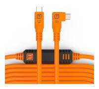 Tether Tools TetherPro USB-C auf USB-C rechter Winkel orange 9,4m