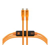 Tether Tools TetherPro Optima 10G - Cavo USB esclusivo per trasferimento dati, 4,6 m, colore: Arancione