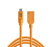 Tether Tools TetherPro Adattatore USB-C a USB femmina (estensione) 4,6 m Arancione