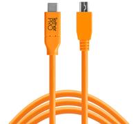 Tether Tools Usb-c To 2.0 Mini B 5 Pin 4.60 M One Size Orange