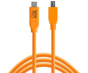 TetherTools TetherPro USB-C a Mini-B 5-Pin 4.6m Arancio | ✅Prezzo competitivo
