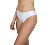 TETI Slip Bikini Donna Pico Vita Alta con Anello Oro | Costume Mare Elegante e Coprente | Microfibra Premium Made in Italy