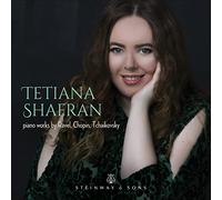 Maurice Ravel Tetiana Shafran: Piano Works By Ravel, Chopin, Tchaikovsky (CD)