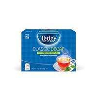 Tetley Classic Blend - Tè nero decaffeinato di alta qualità, certificato Rainforest Alliance, 72 bustine di tè (confezione da 12)
