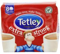 Tetley Extra Strong 80 Teabags 250 G (pack Of 6, Teabags 480 Teabags)