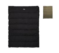 TETON Sports Evergreen Sleeping Bag, Sacco a Pelo Doppio Largo Unisex, Notte/Olive Mammoth, 20F Mammoth