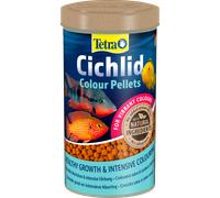 Tetra Cichlid Colour Pellets 500ml/165gr Alimento completo per tutti i ciclidi