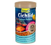 Tetra Cichlid Colour Pellets 500ml/165gr Alimento completo per tutti i ciclidi