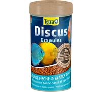 Tetra Discus Granules - Mangime per tutti i pesci disco, favorisce la salute, il colore e la crescita, lattina da 250 ml