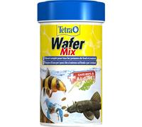 Tetra Wafer Mix - Cibo per Tutti i Pesci da Fondo (ad es Pesci Gatto) e crostacei, per assicurare Una Crescita Sana e vitalità, Contenitore da 100 ml
