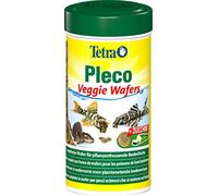Tetra Pleco Veggie Wafers 250 ml - Mangime completo in wafer per un'alimentazione ottimale dei pesci erbivori che si nutrono sul fondo