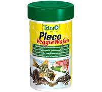 Tetra Pleco Veggie Wafers 100 ml - Mangime completo in wafer per un'alimentazione ottimale dei pesci erbivori che si nutrono sul fondo