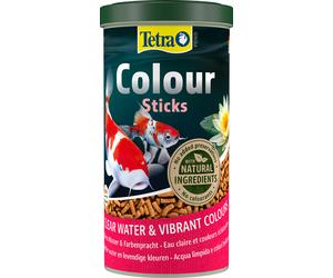 TETRA Pond Colour Sticks 1l Mangime completo per pesci da laghetto dai colori brillanti