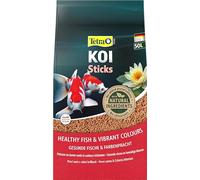 Tetra Pond Koi Sticks - Mangime per Koi per Pesci Colorati e Migliore qualità dell'Acqua, Sacco da 50 L