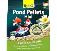 Tetra Pond Pellets - Mini alimento completo per pesci da laghetto, 4 litri