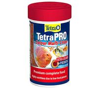 Tetra Pro Colour Multi-Crisps 100 ml - Mangime Completo di Qualità Superiore con Valori Nutrizionali Eccellenti, Concentrato di Pigmenti Extra Esalta la Colorazione dei Pesci