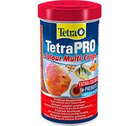 Tetra Pro Colour Multi-Crisps 500 ml - Mangime Completo di Qualità Superiore con Valori Nutrizionali Eccellenti, Concentrato di Pigmenti Extra Esalta la Colorazione dei Pesci