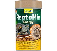 Tetra ReptoMin Energy - Mangime premium per tartarughe acquatiche, 100 ml | Bilanciato e ricco di nutrienti | Con krill e gamberetti | Per energia extra