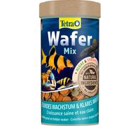 Tetra Wafer Mix - Cibo per tutti i pesci da fondo (ad es pesci gatto) e crostacei, per assicurare una crescita sana e vitalità, contenitore da 250 ml