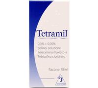 Teofarma Tetramil Collirio 0,3%+0,05% Feniramina maleato 10 ml