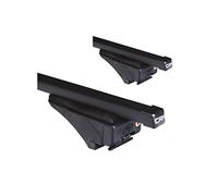 TETRAX Barre portatutto portapacchi auto NISSAN Qashqai II (J11) RAIL APERTI CORRIMANO 2013 > 2021