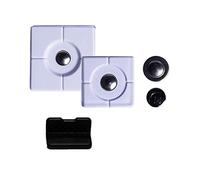 Tetrax T10900/W Kit Accessori, Clip e Xvent, Bianco