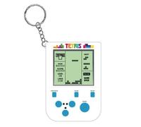 Tetris - Portachiavi portatile Arcade Game - Mini gioco portatile Tetris per bambini e adulti. Gioco tradizionale con 15 livelli di gioco retrò, tra cui gameplay e suoni originali Tetris.