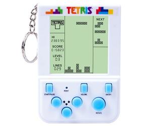 Tetris Portachiavi portatile Arcade Game - Mini console retrò con licenza ufficiale con schermo LCD, suoni e 2 modalità di gioco - Giocattolo puzzle classico portatile, regalo di viaggio, giocatore