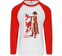 Tetsuo Shima Anime Giapponesi Uomo L/S Baseball T-Shirt
