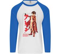 Tetsuo Shima Anime Giapponesi Uomo L/S Baseball T-Shirt