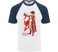 Tetsuo Shima Anime Giapponesi Uomo S/S Baseball T-Shirt