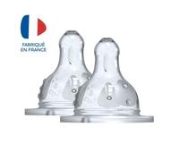 Tettarella DODIE + Supernova tonda a 3 velocit - collo largo - +6 mesi - silicone flow 4 - liquido denso - set di 2