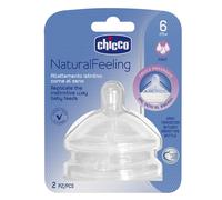 Tettarella NaturalFeeling 6m+ (Flusso Veloce) Chicco(R) 2 Pezzi