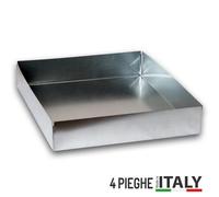 Tetto a scatola 4 pieghe in lamiera zincata | Stock 5 pezzi