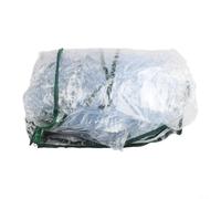 Tetto appuntito, pellicola per serra, altezza 150 cm, resistente alla | Robusto materiale in PVC, resistente alle intemperie, protezione UV, microclima ideale per la crescita delle piante